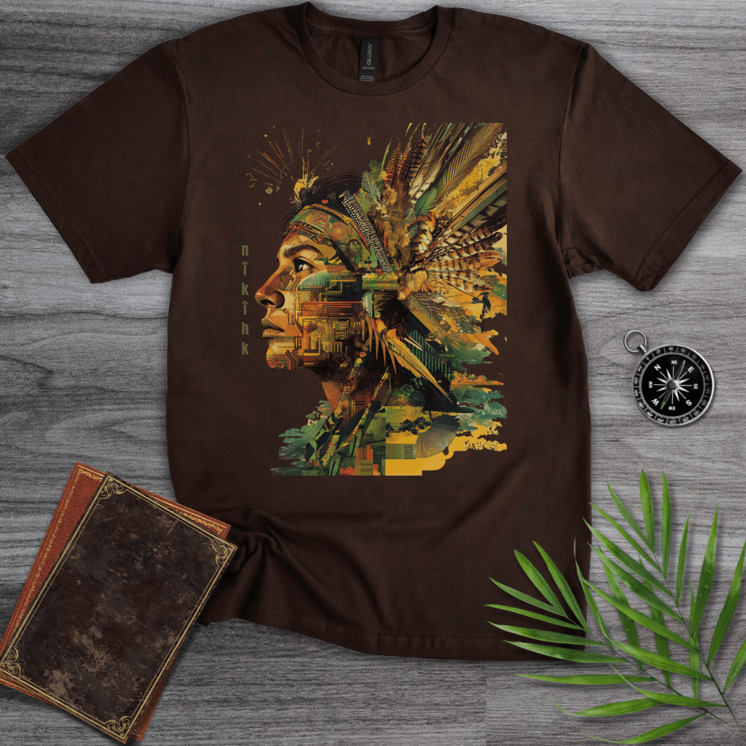 T-Shirt Dark Chocolate / S Indigenous Knowledge Graphic T-Shirt