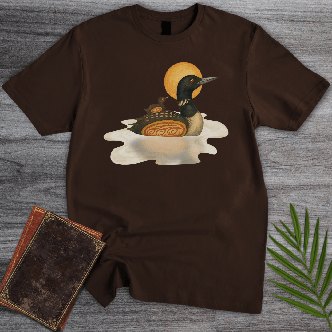 T-Shirt Dark Chocolate / S Indigenous Loon Wisdom T-Shirt