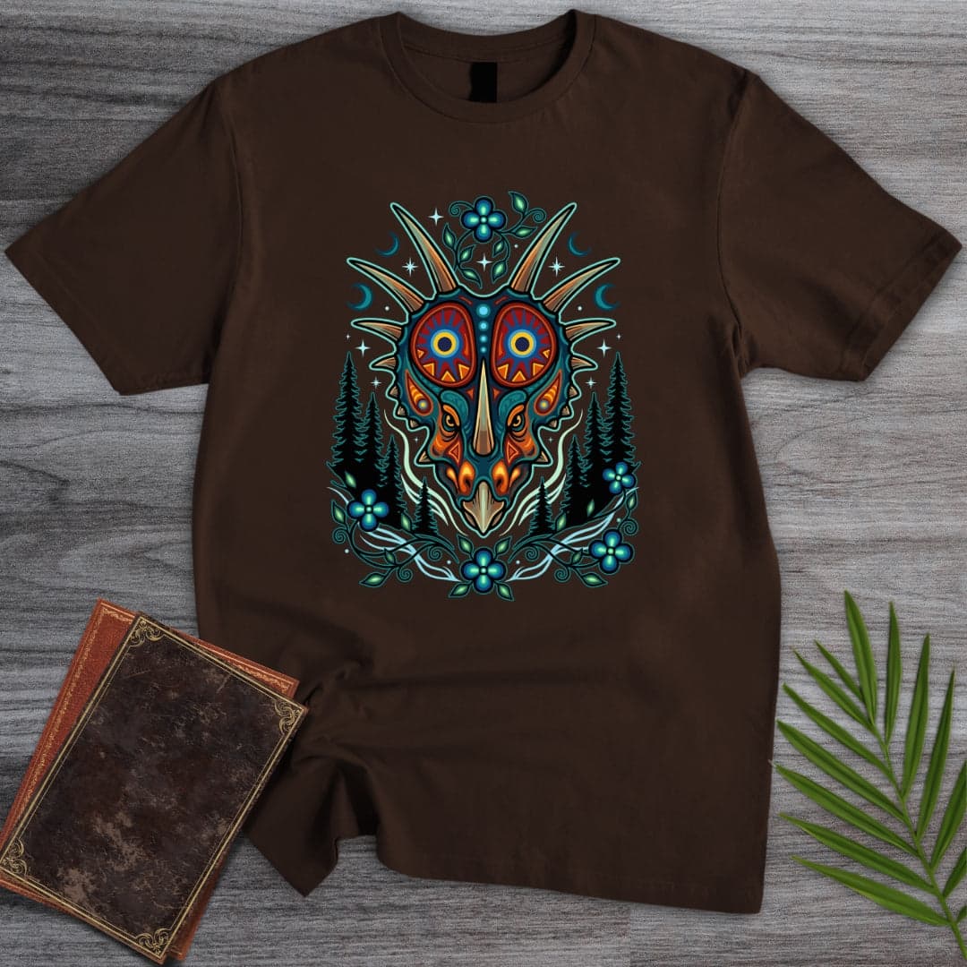 T-Shirt Dark Chocolate / S Indigenous Styracosaurus Dream T-Shirt
