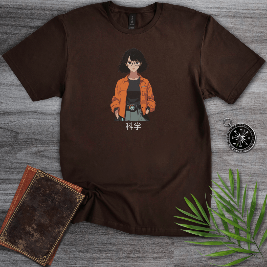 T-Shirt Dark Chocolate / S Japanese Science Anime Graphic T-Shirt