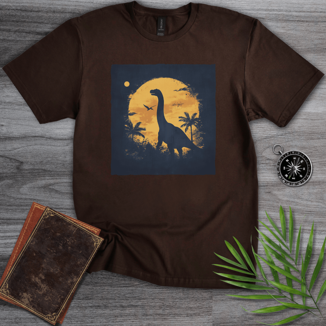 T-Shirt Dark Chocolate / S Jurassic Shadow Sunset T-Shirt