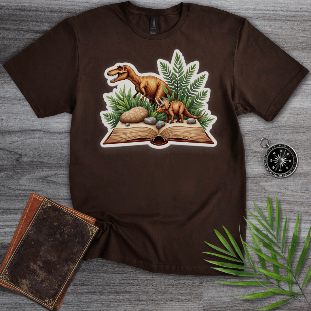 T-Shirt Dark Chocolate / S Jurassic Stories T-Shirt