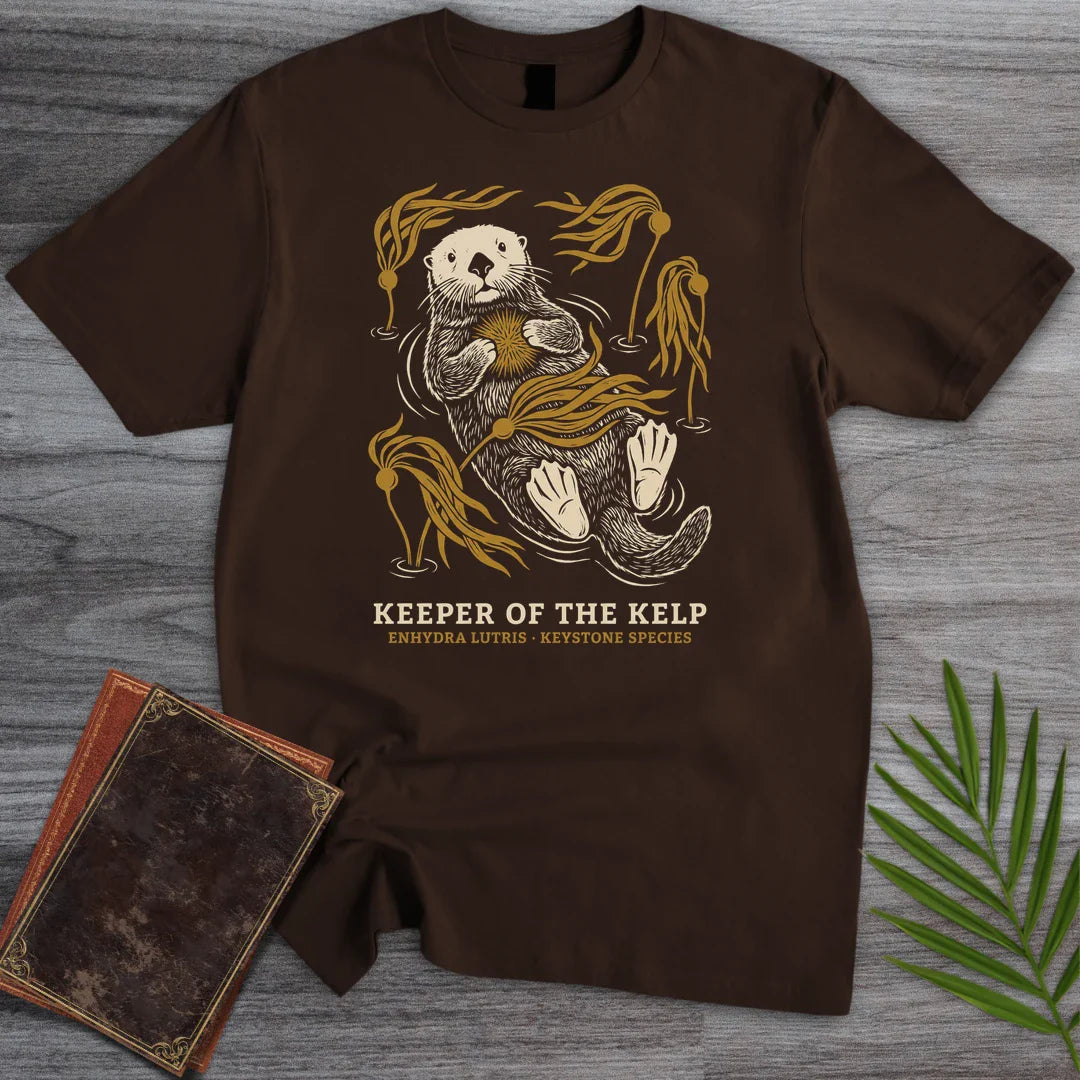 T-Shirt Dark Chocolate / S Kelp Keeper Sea Otter T-Shirt