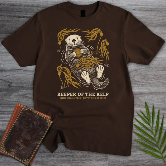 T-Shirt Dark Chocolate / S Kelp Keeper Sea Otter T-Shirt