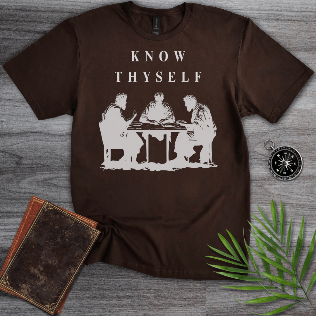 T-Shirt Dark Chocolate / S Know Thyself Graphic T-Shirt