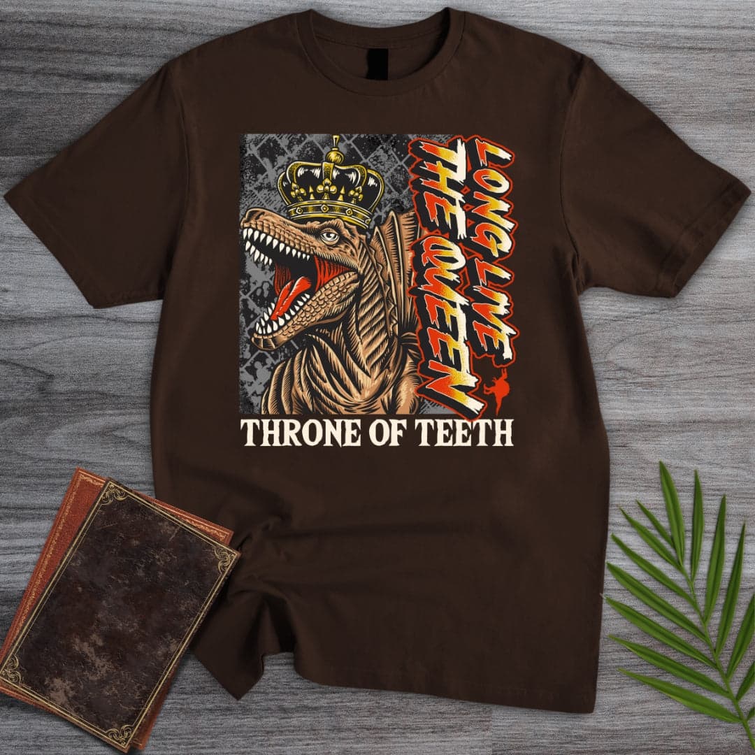 T-Shirt Dark Chocolate / S Long Live The Queen T-Shirt (Akbar Sansa)