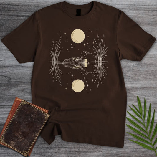 T-Shirt Dark Chocolate / S Lunar Glass Loon T-Shirt