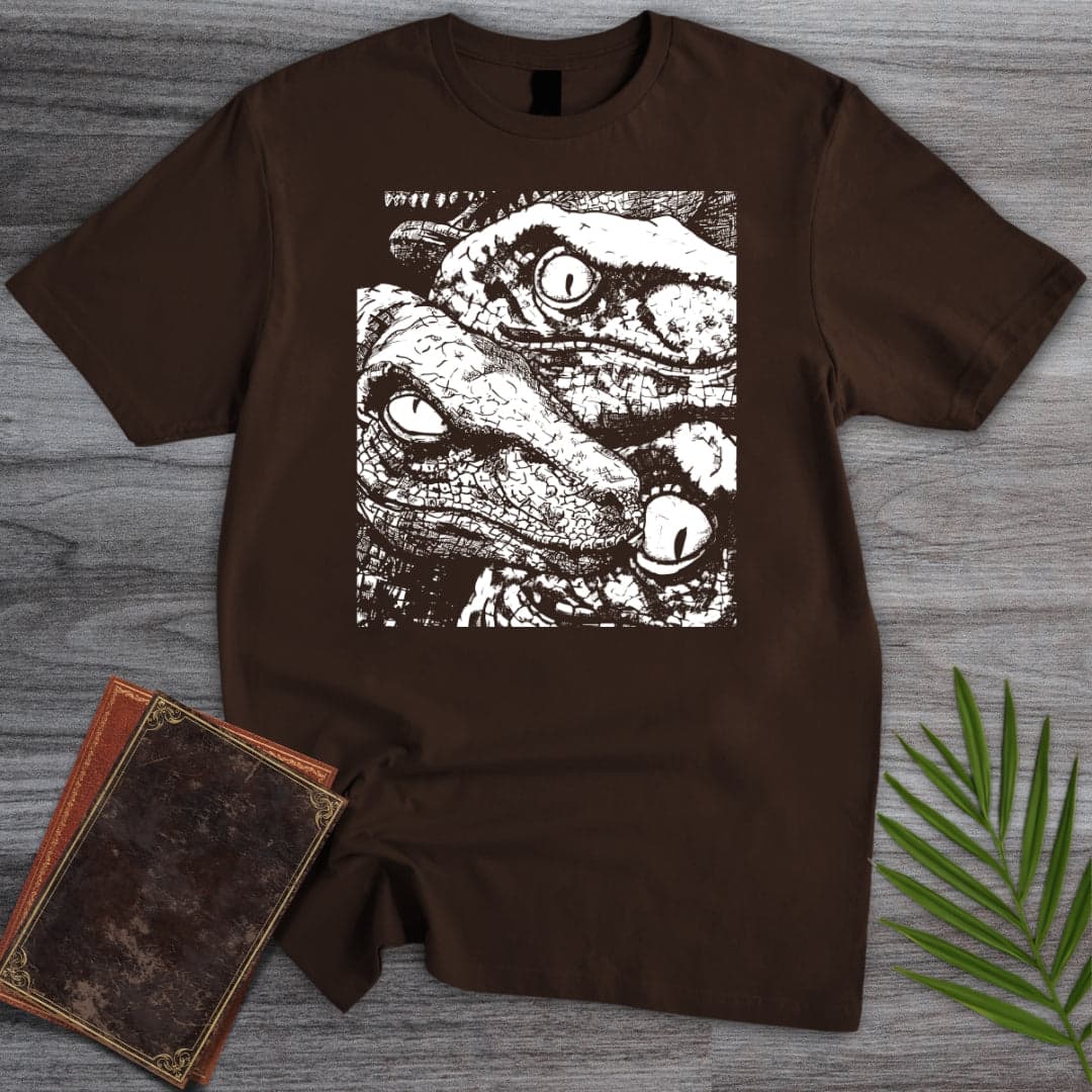 T-Shirt Dark Chocolate / S Many-Eyed Hunter T-Shirt (Alex 埃里克斯)