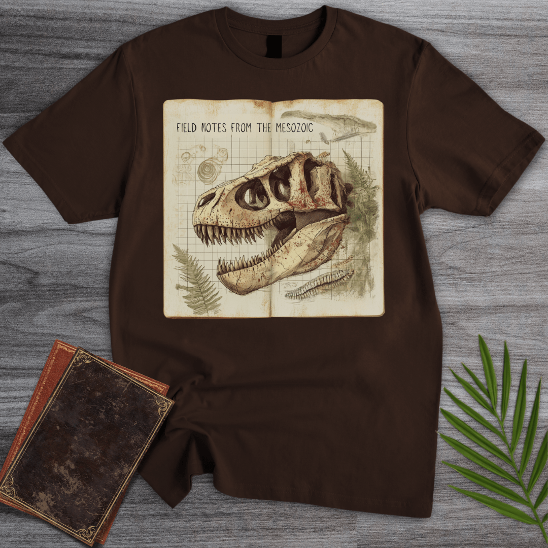T-Shirt Dark Chocolate / S Mesozoic Fieldnotes T-Shirt