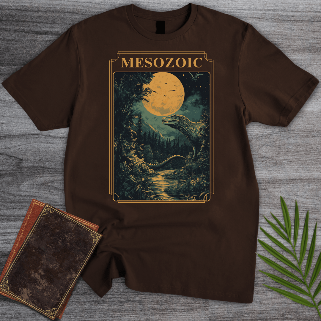 T-Shirt Dark Chocolate / S Mesozoic Jungle Nights T-Shirt