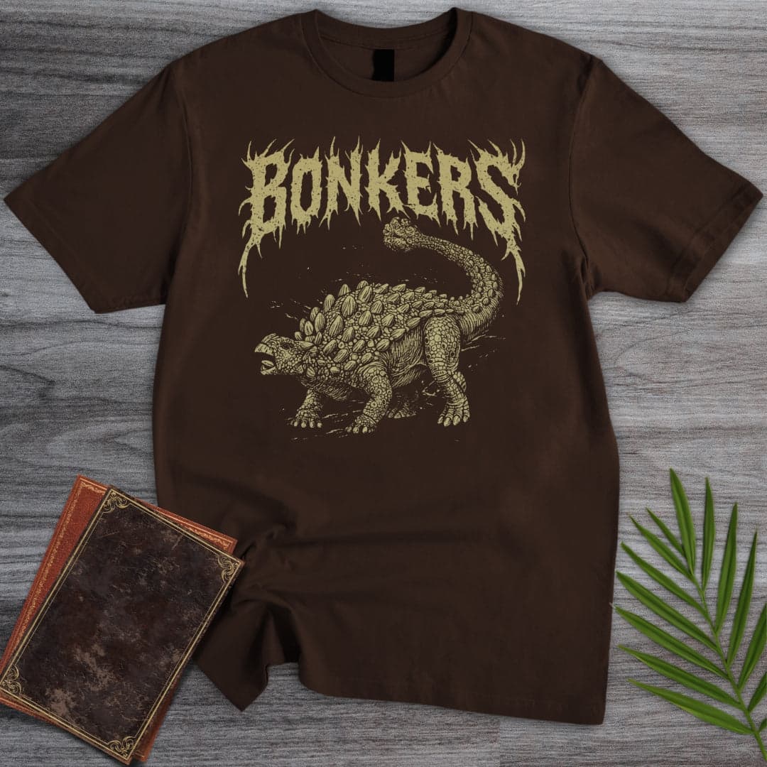 T-Shirt Dark Chocolate / S Metal Anky Bonkers T-Shirt