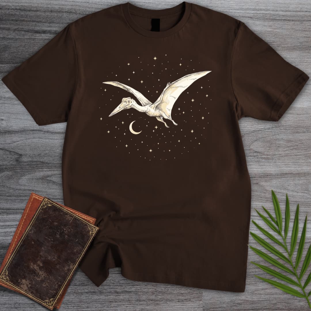 T-Shirt Dark Chocolate / S Midnight Pterosaur T-Shirt