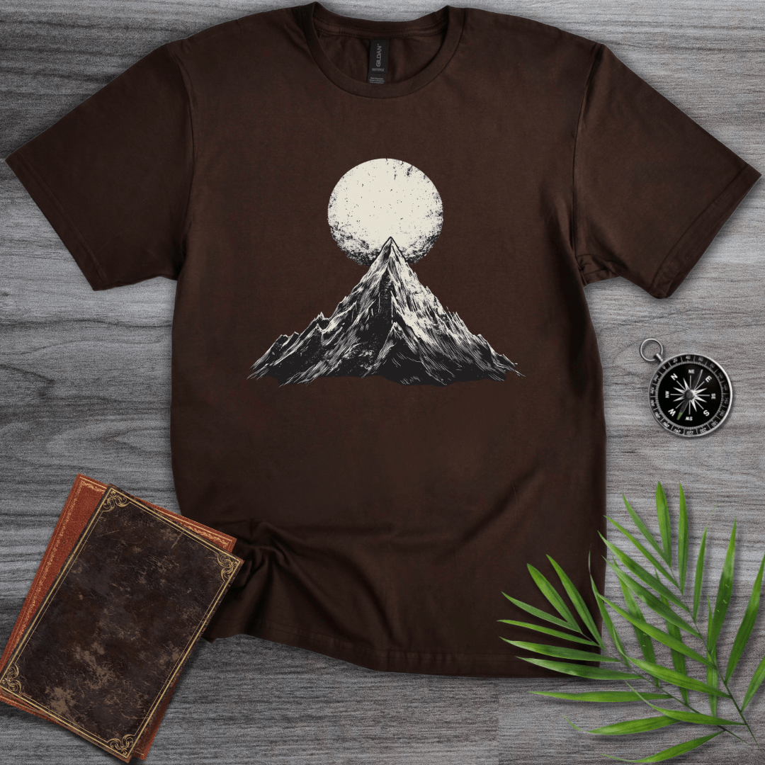 T-Shirt Dark Chocolate / S Minimalist High Mountain T-Shirt