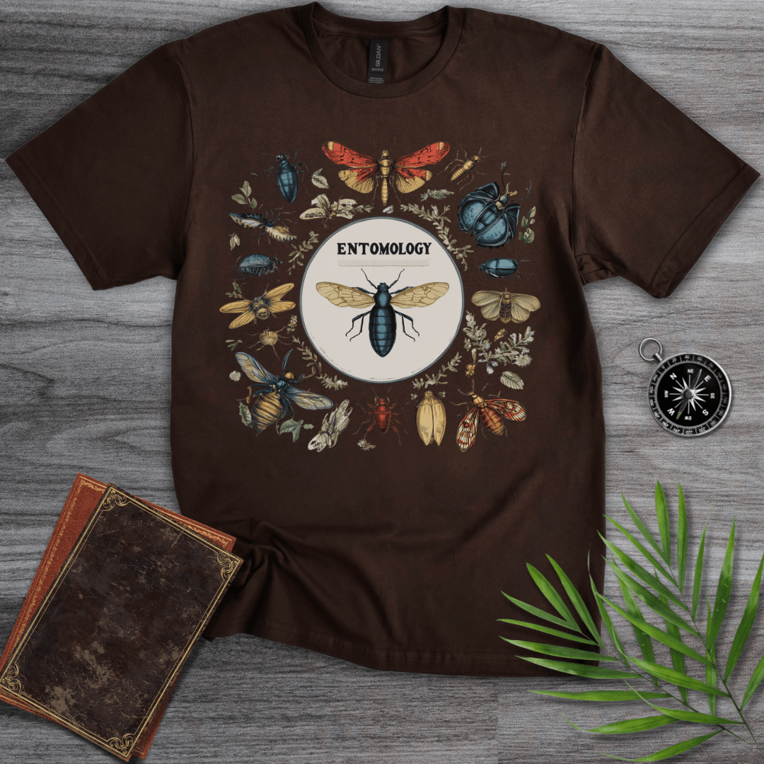 T-Shirt Dark Chocolate / S Mixed Bugs Entomology T-Shirt