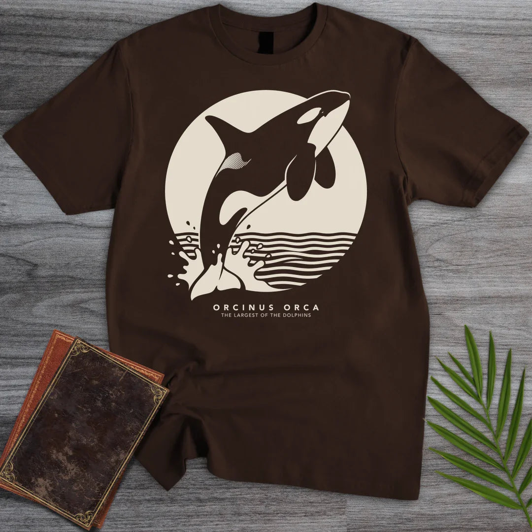 T-Shirt Dark Chocolate / S Moonlit Breach Orca T-Shirt
