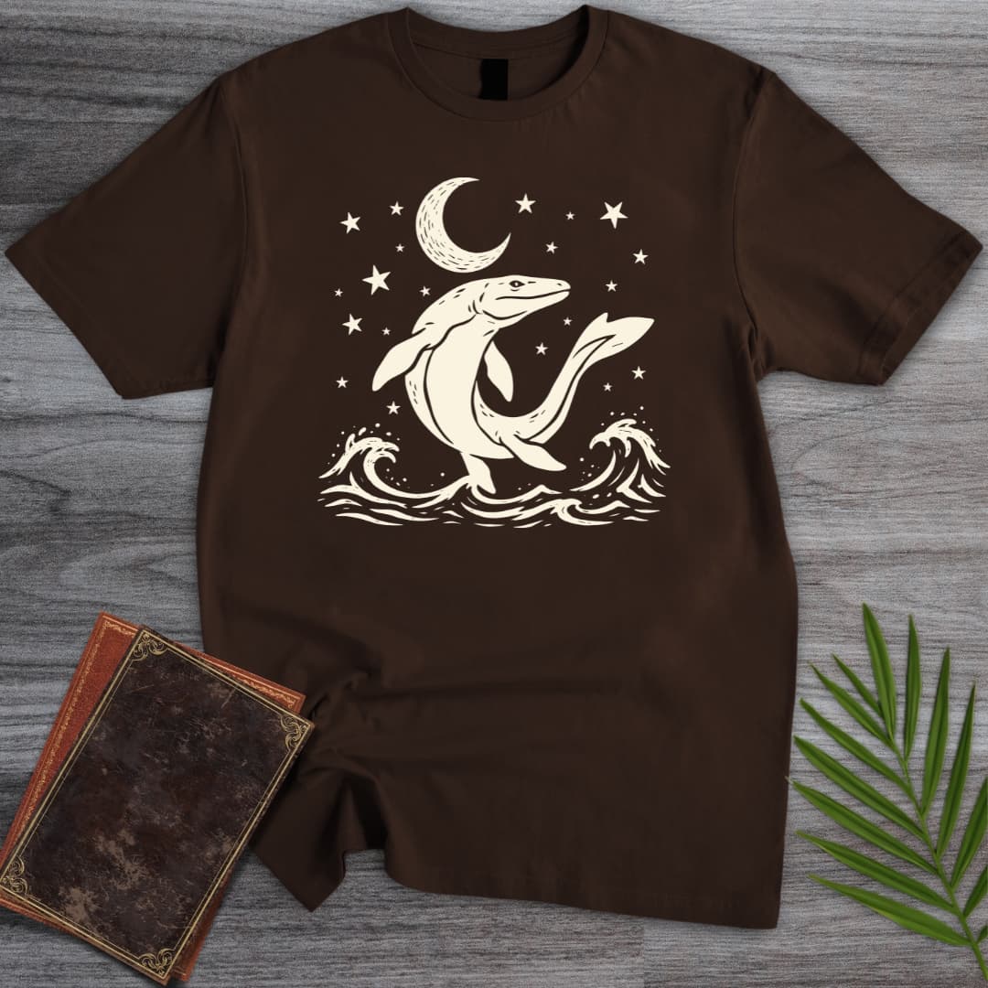 T-Shirt Dark Chocolate / S Moonlit Mosasaur T-Shirt