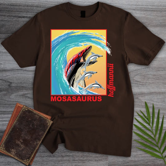 T-Shirt Dark Chocolate / S Mosasaurus - Tidal Fury Rising T-Shirt