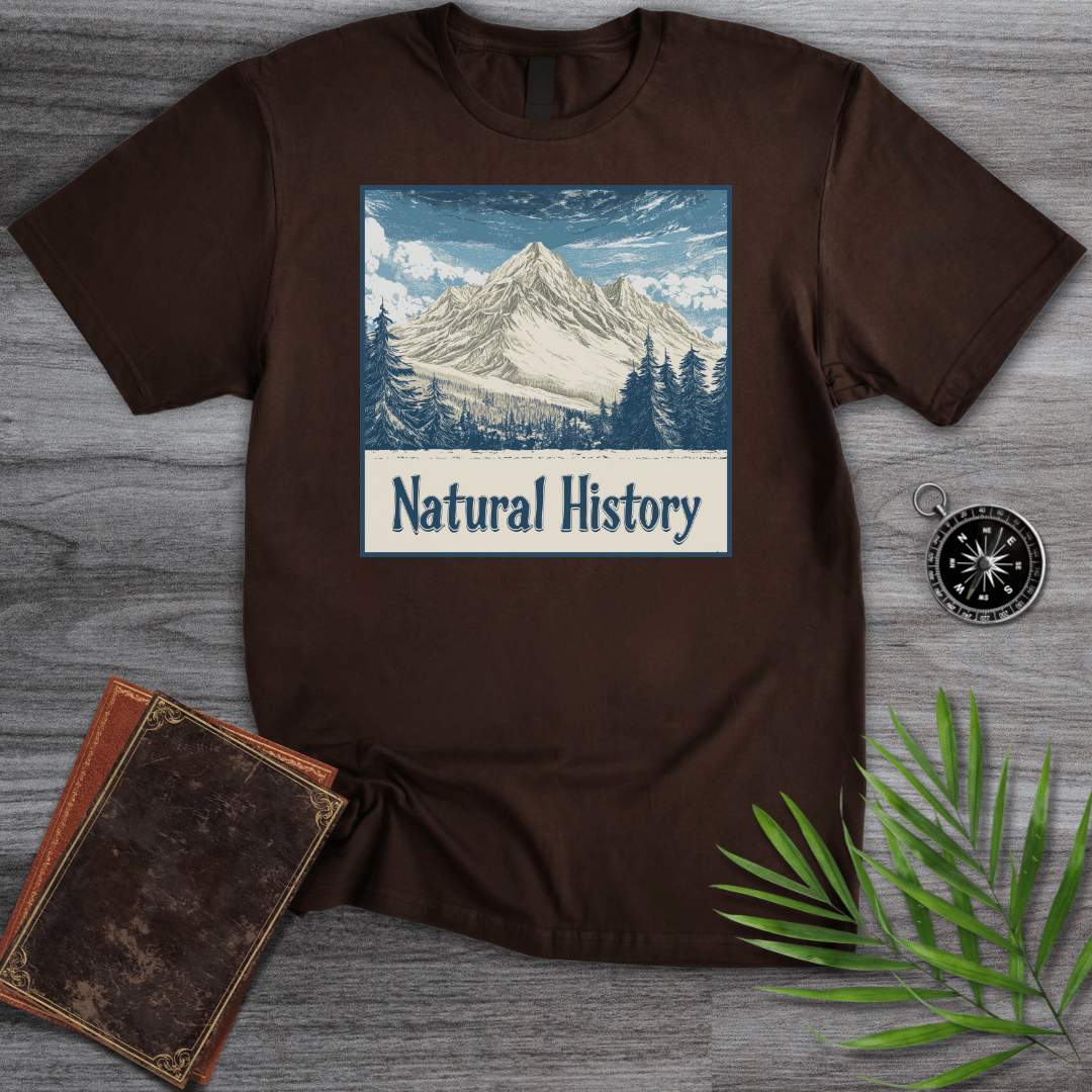 T-Shirt Dark Chocolate / S Natural Historical Landscape T-Shirt