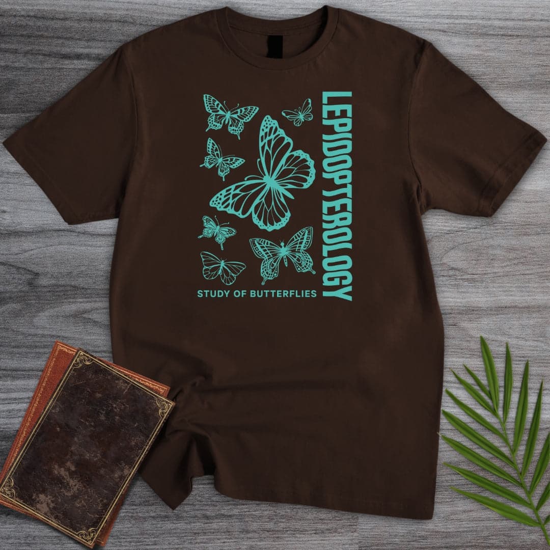 T-Shirt Dark Chocolate / S Natural History Lepidopterology T-Shirt