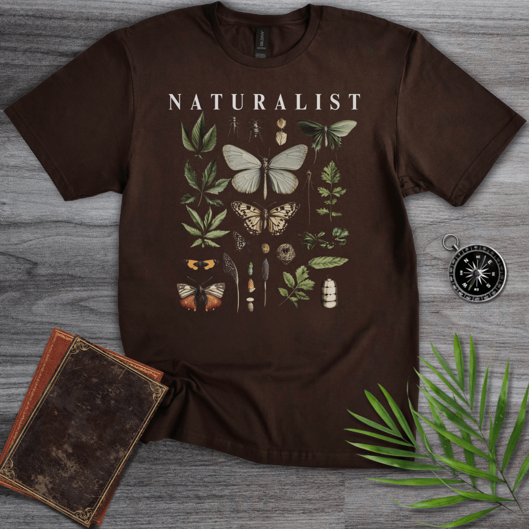 T-Shirt Dark Chocolate / S Naturalist: Natural History Graphic T-Shirt