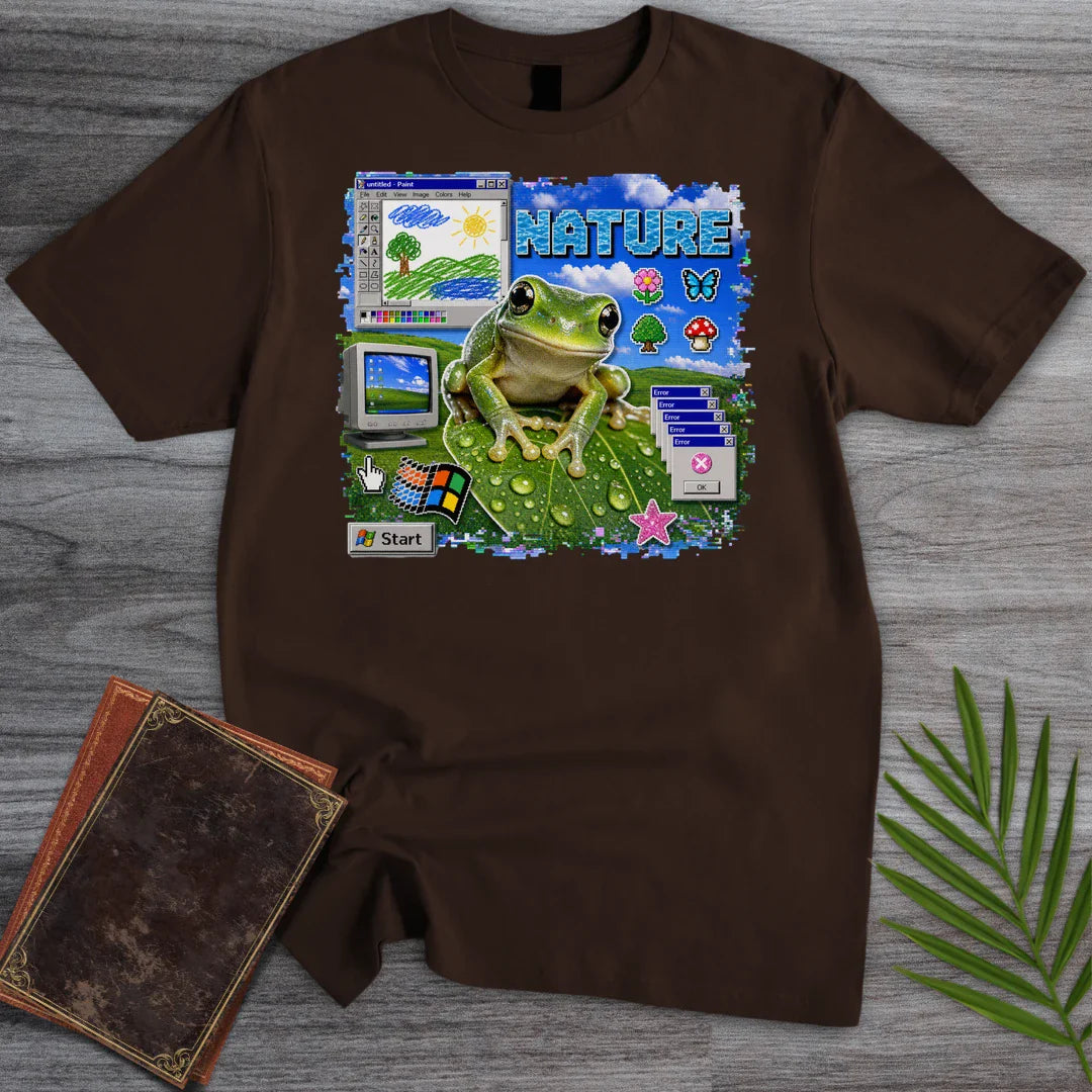 T-Shirt Dark Chocolate / S Nature.exe Frog T-Shirt