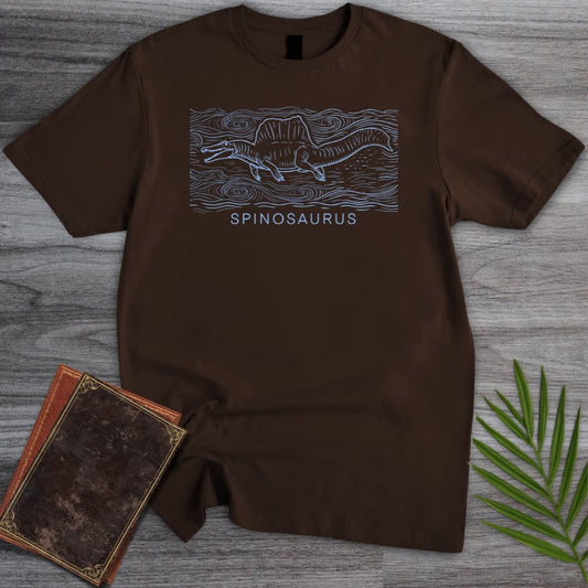 T-Shirt Dark Chocolate / S Night Sail Spinosaurus T-Shirt