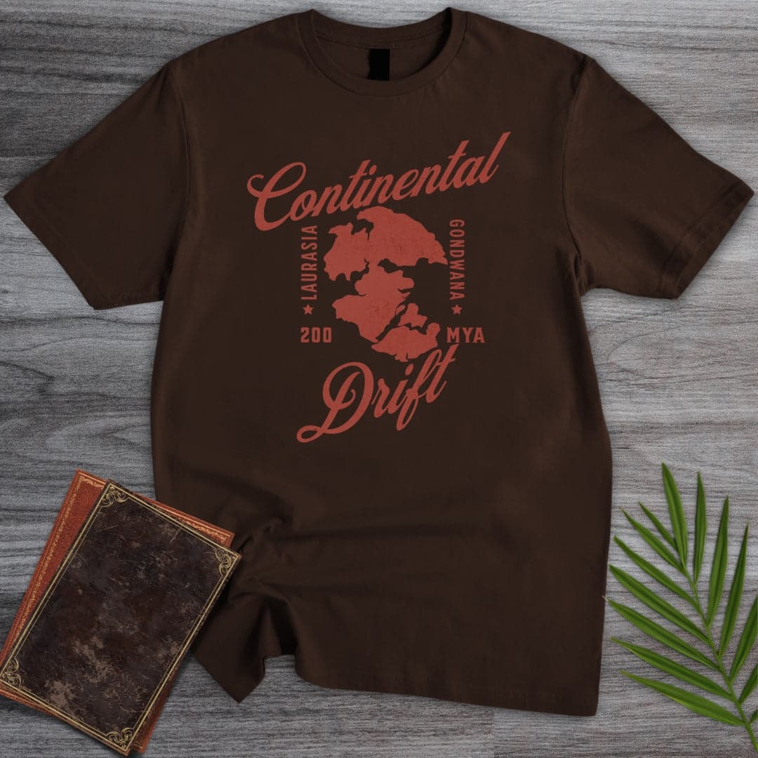 T-Shirt Dark Chocolate / S Old-time Continental Drift T-Shirt