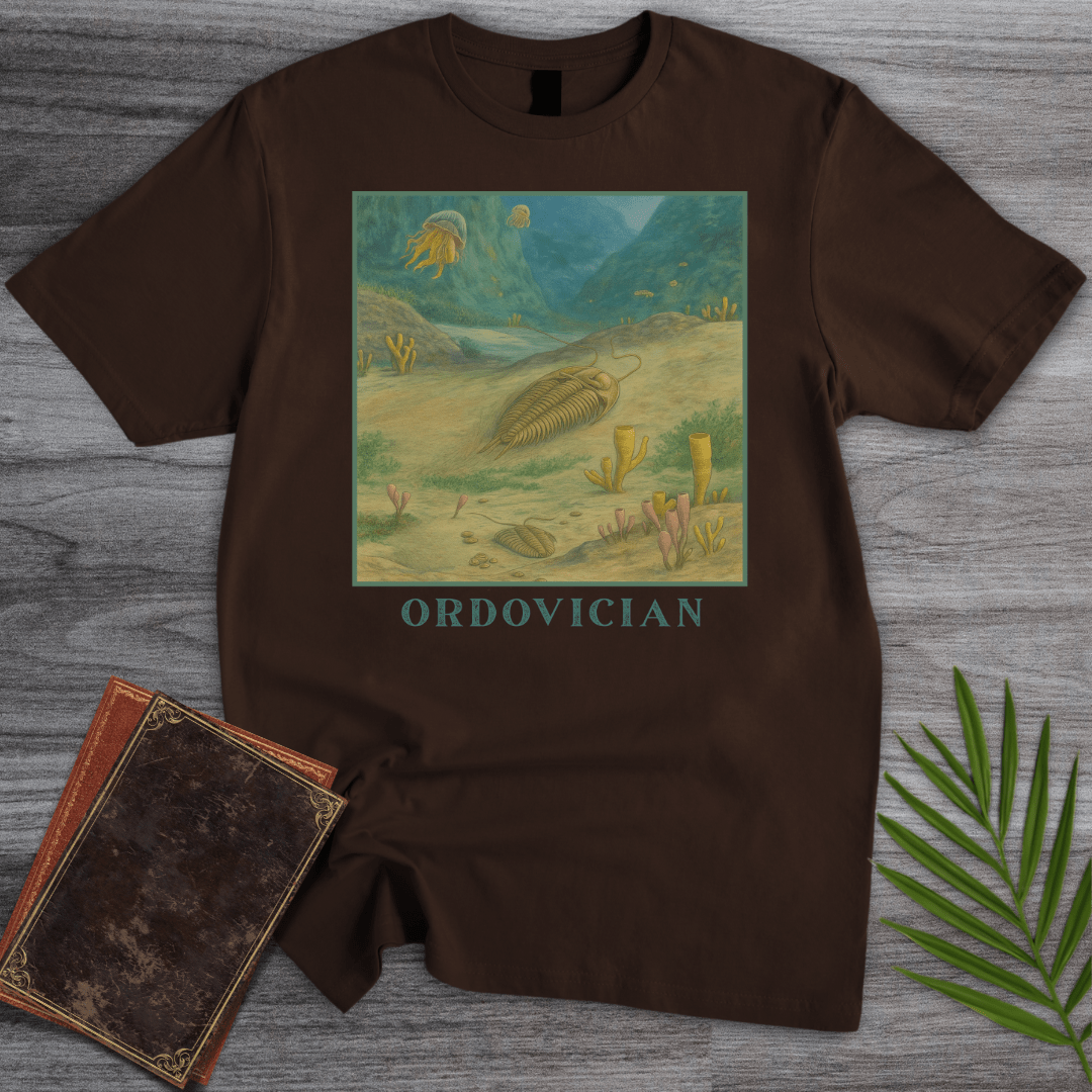 T-Shirt Dark Chocolate / S Ordovician Seafloor T-Shirt