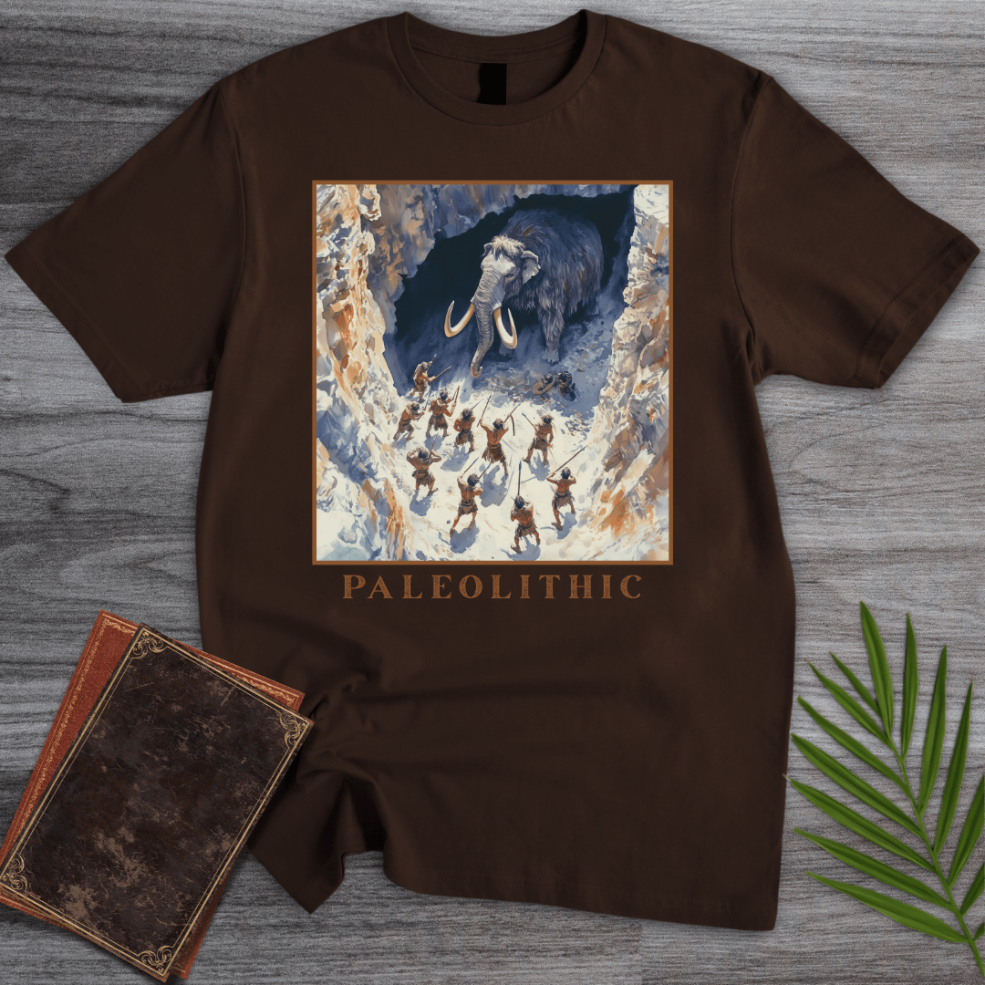 T-Shirt Dark Chocolate / S Paleolithic Cave Hunting T-Shirt