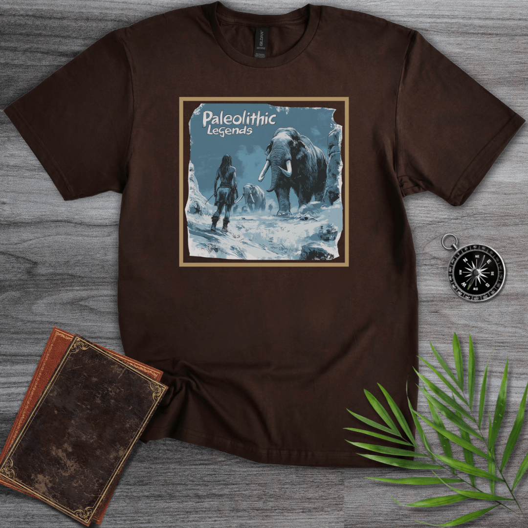 T-Shirt Dark Chocolate / S Paleolithic Glacial Hunter T-Shirt