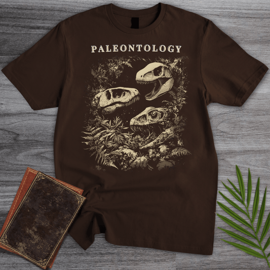 T-Shirt Dark Chocolate / S Paleontology: Carnivorous Fossils T-Shirt