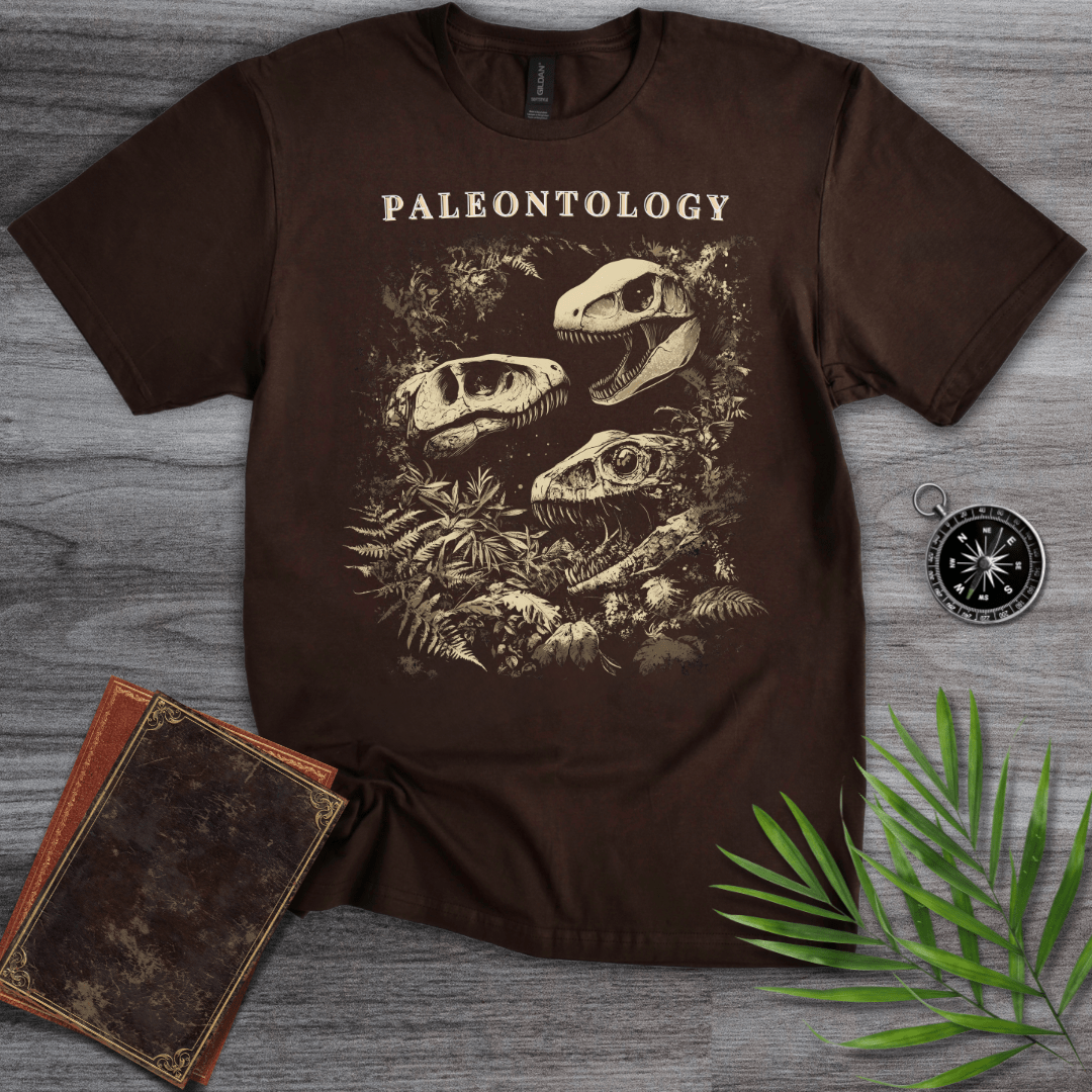 T-Shirt Dark Chocolate / S Paleontology: Carnivorous Fossils T-Shirt