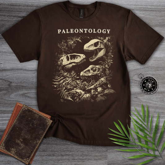 T-Shirt Dark Chocolate / S Paleontology: Carnivorous Fossils T-Shirt