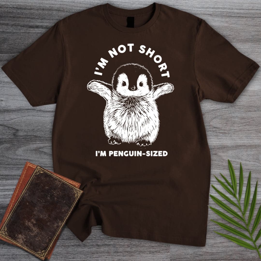 T-Shirt Dark Chocolate / S Penguin Sized T-Shirt