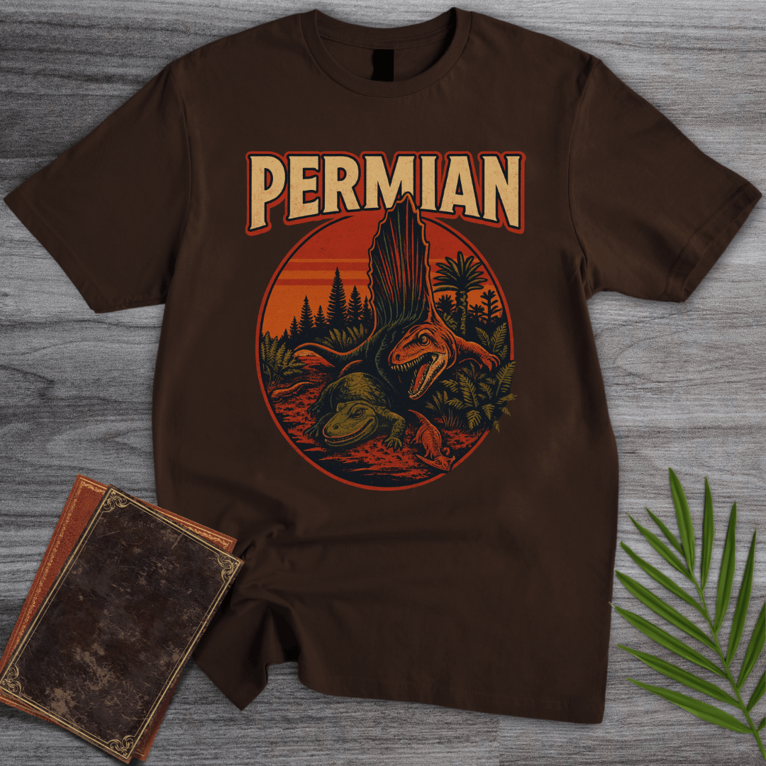T-Shirt Dark Chocolate / S Permian Vintage Environment T-Shirt