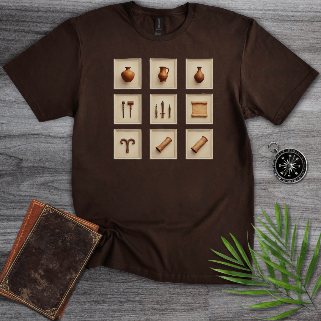 T-Shirt Dark Chocolate / S Photorealistic Museum Artifact T-Shirt