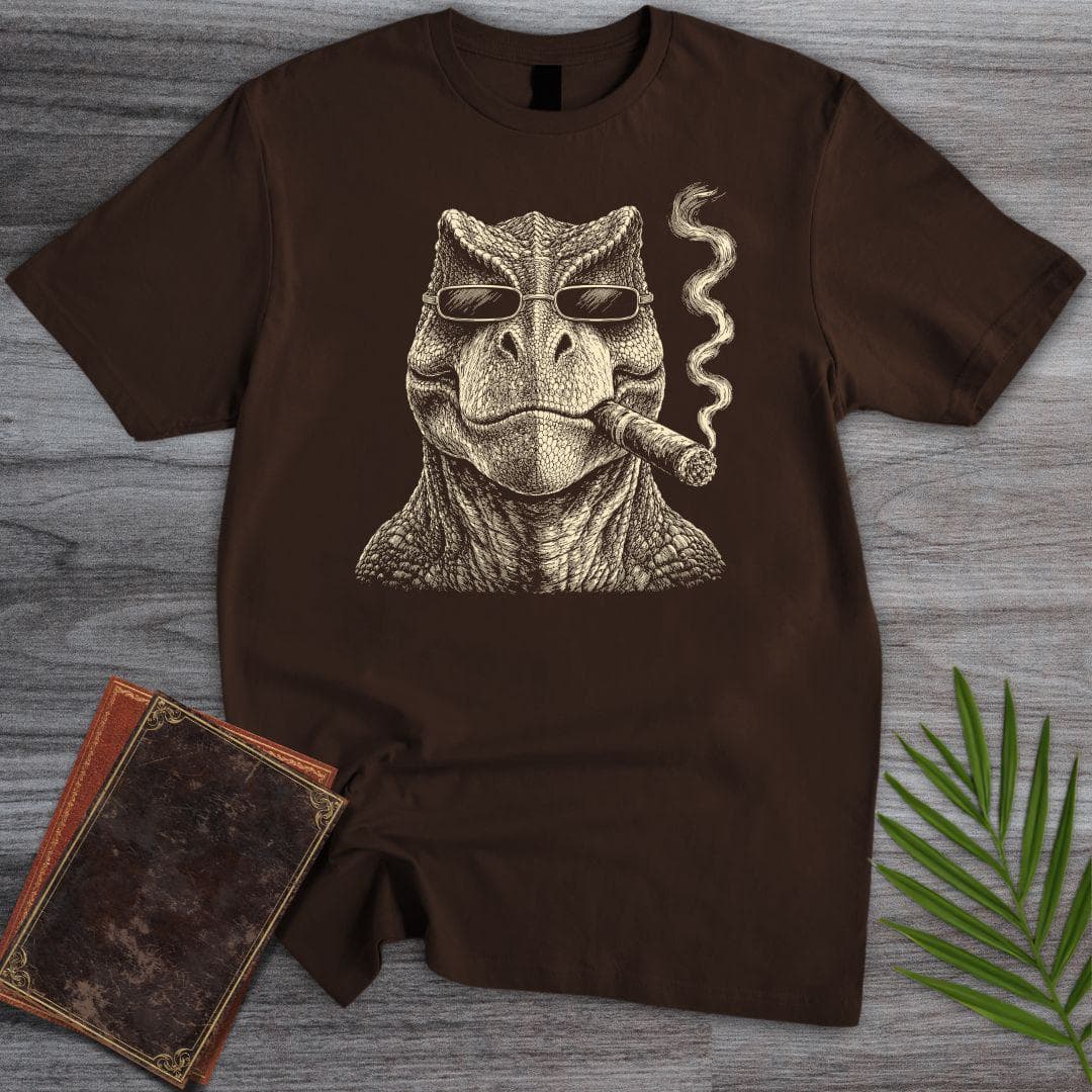 T-Shirt Dark Chocolate / S Prehistoric Cigar T-Shirt