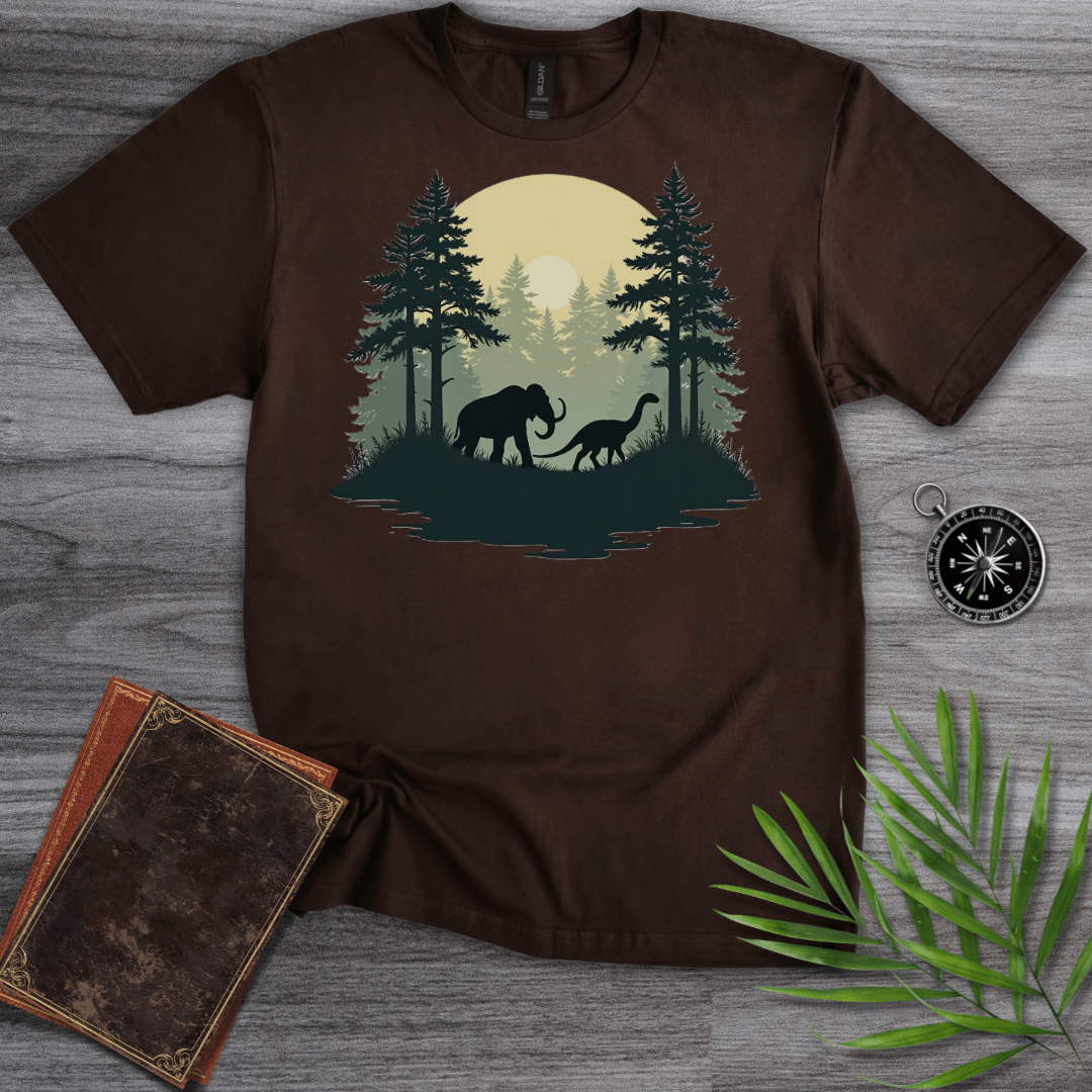 T-Shirt Dark Chocolate / S Prehistoric Forest environment B.C.E. T-Shirt