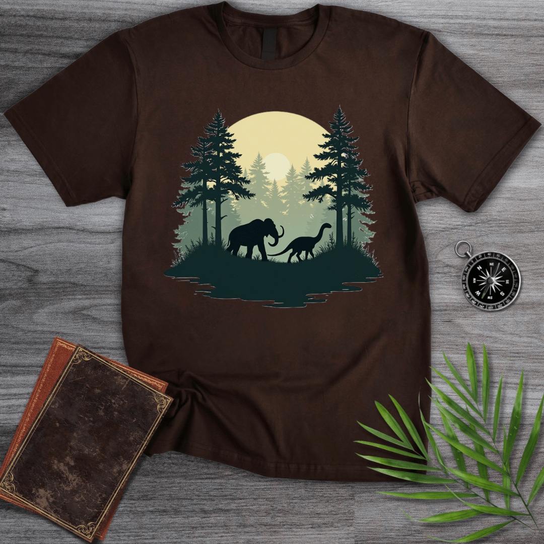 T-Shirt Dark Chocolate / S Prehistoric Forest environment B.C.E. T-Shirt