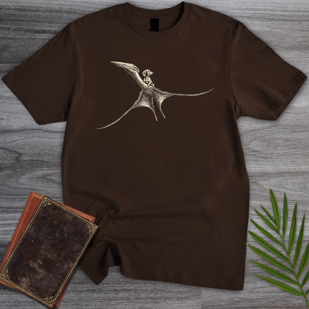 T-Shirt Dark Chocolate / S Prehistoric Puppy Adventure T-Shirt
