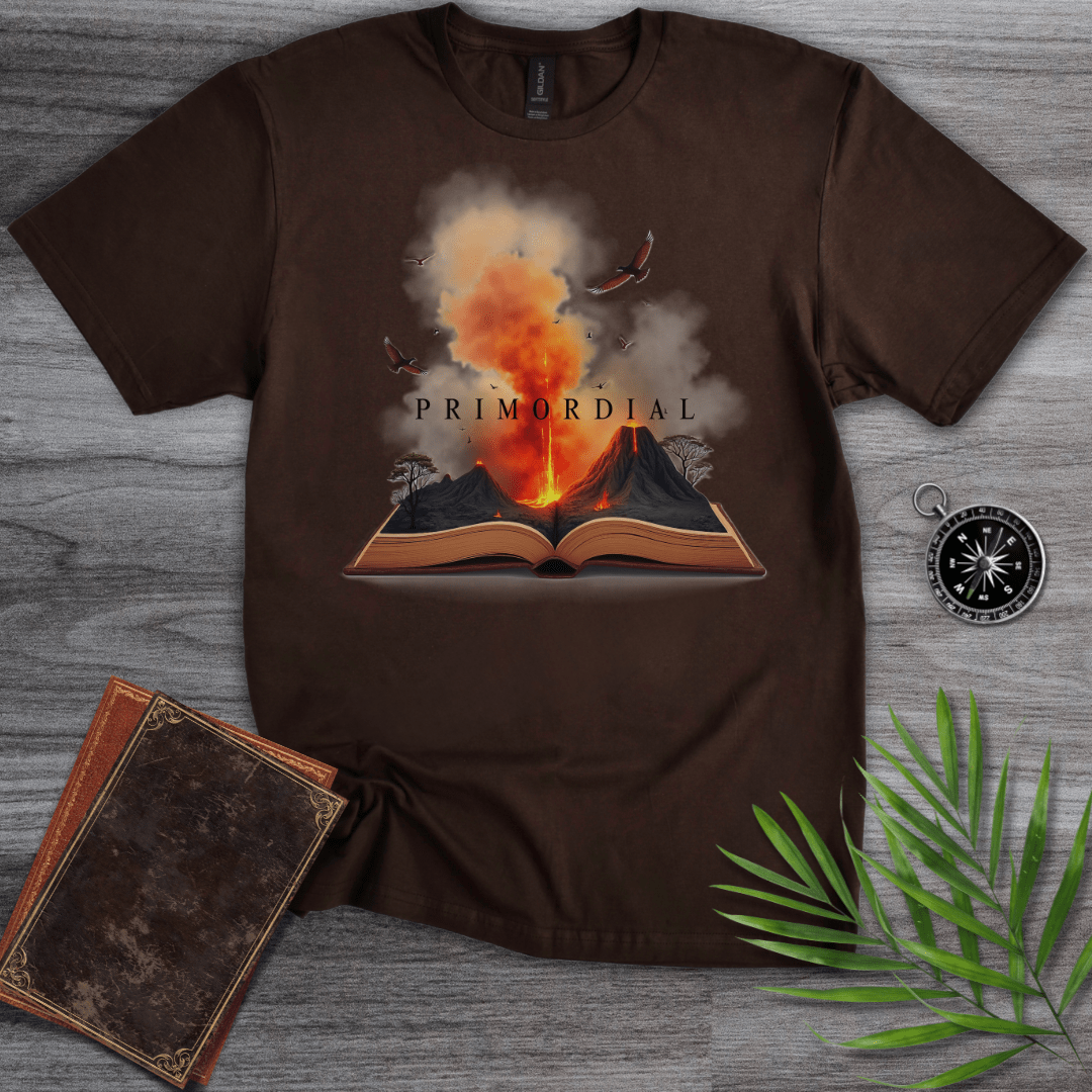 T-Shirt Dark Chocolate / S Primordial Volcanic Stories T-Shirt