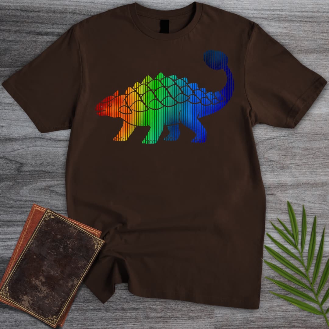T-Shirt Dark Chocolate / S Rainbow Tanky Anky T-Shirt