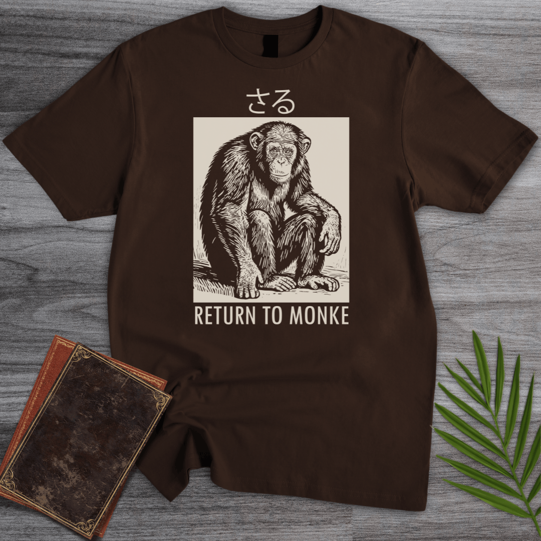 T-Shirt Dark Chocolate / S Return to Monke (Saru) T-Shirt
