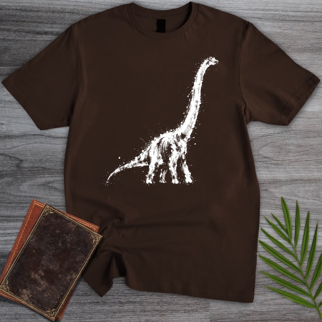 T-Shirt Dark Chocolate / S Sauropod Splash T-Shirt