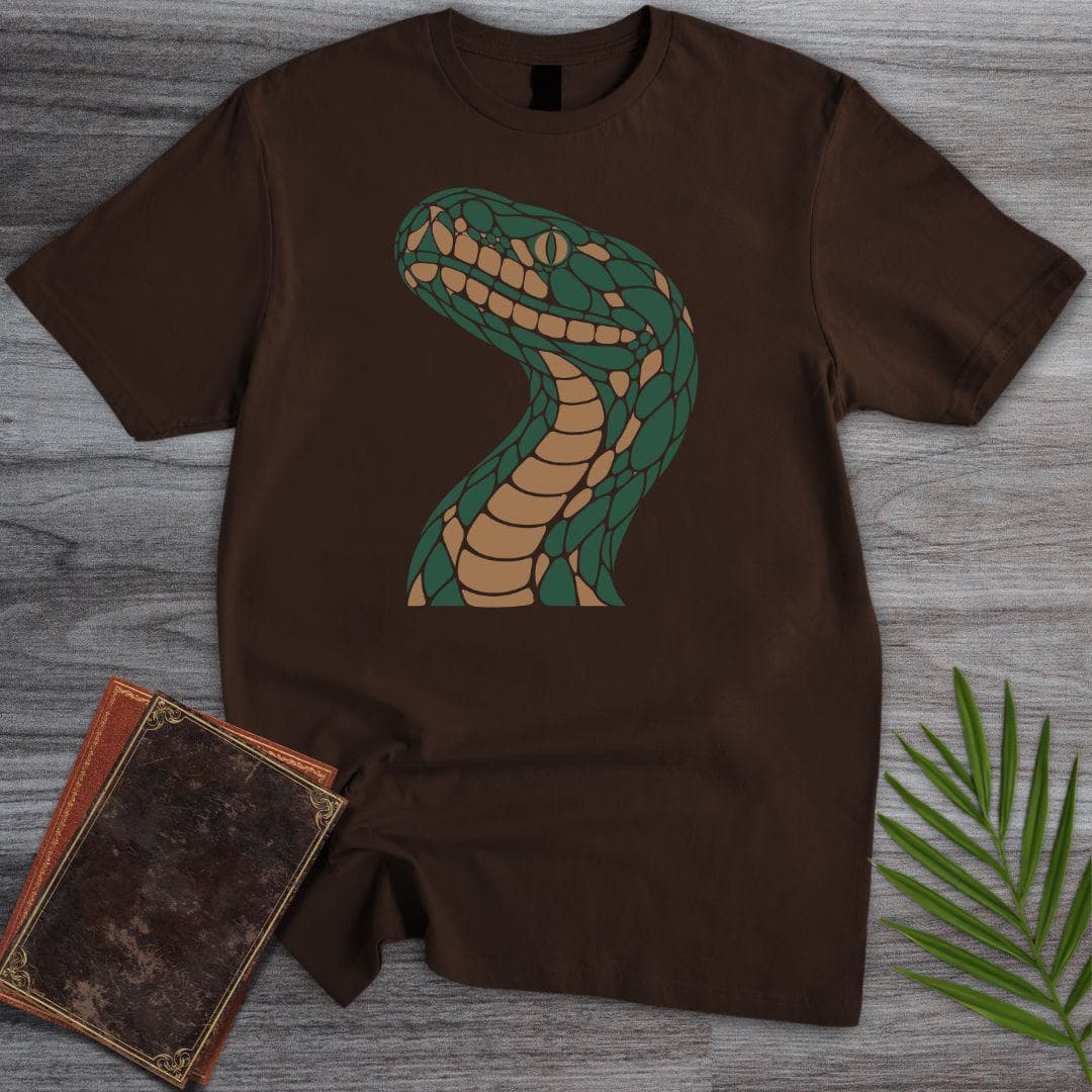 T-Shirt Dark Chocolate / S Snake Mosaic T-Shirt