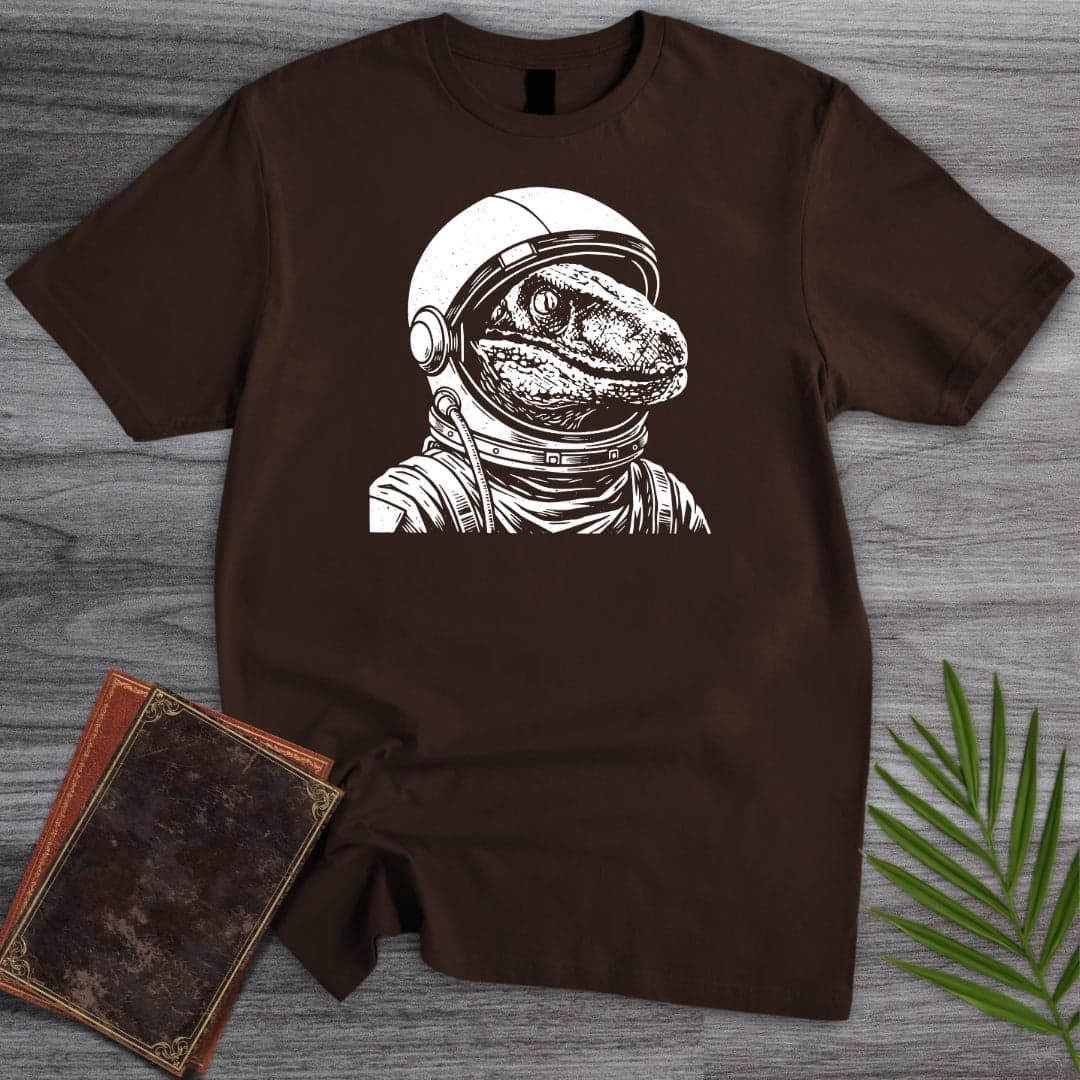 T-Shirt Dark Chocolate / S Space Raptor for Takeoff T-Shirt