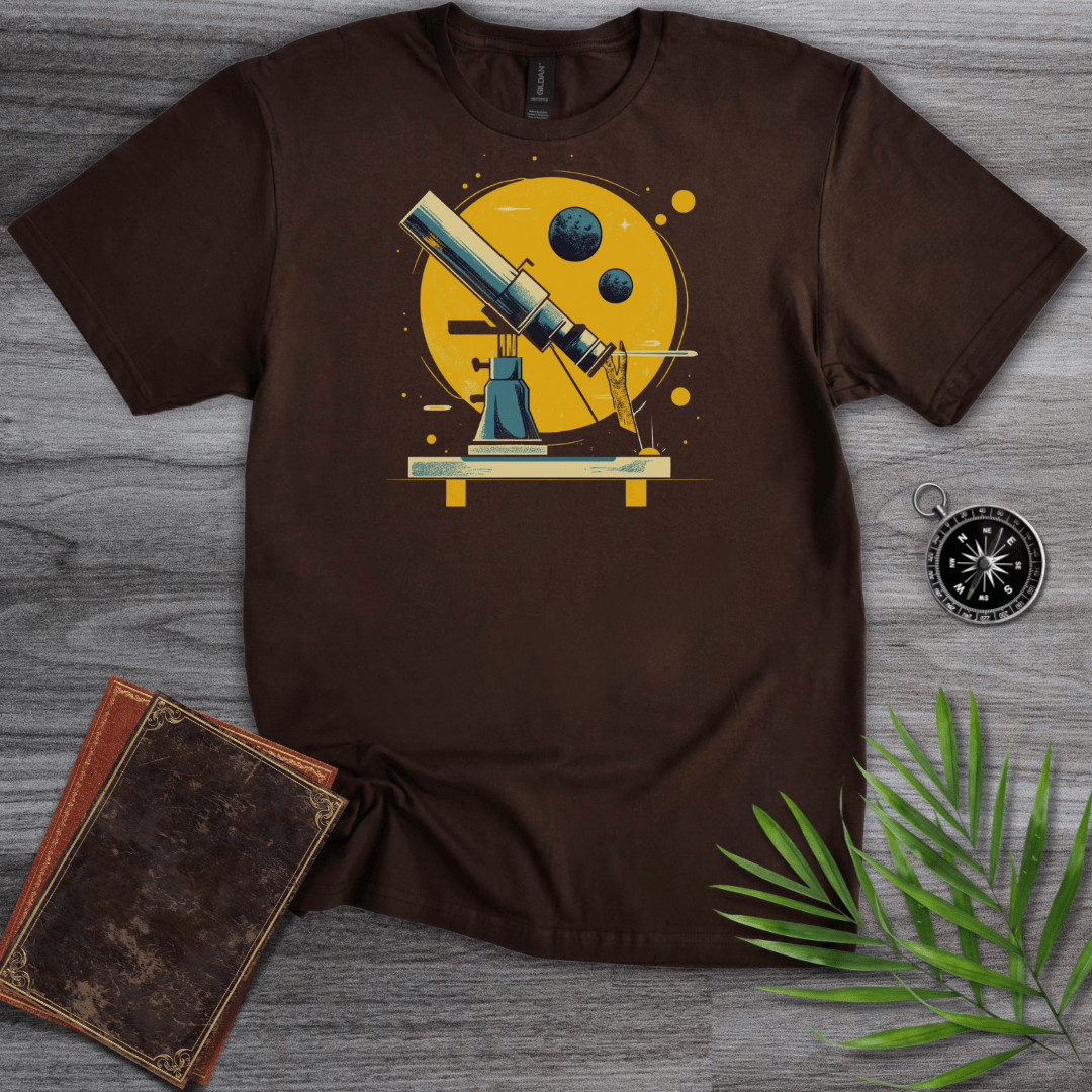 T-Shirt Dark Chocolate / S Space Science Graphic T-Shirt