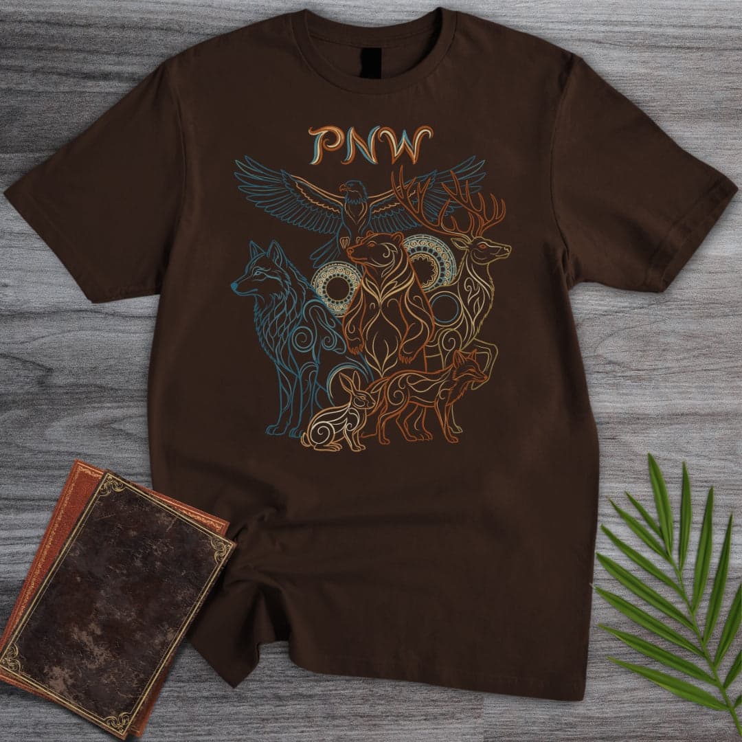 T-Shirt Dark Chocolate / S Spirits Of The PNW T-Shirt