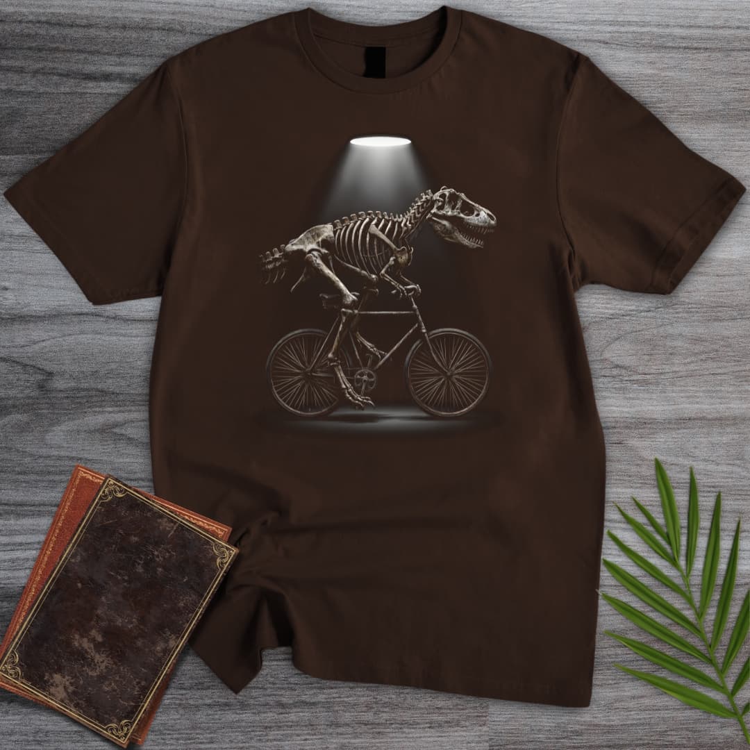 T-Shirt Dark Chocolate / S T.rex Fossil Biker T-Shirt