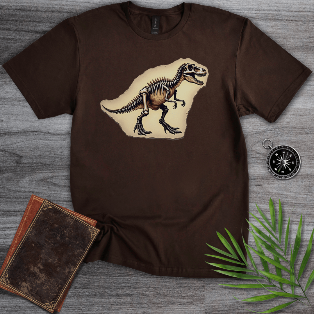 T-Shirt Dark Chocolate / S T-Rex Fossil Find T-Shirt